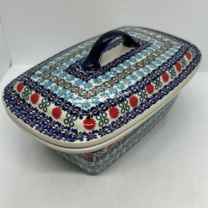 A464 Covered Casserole Dish - D30