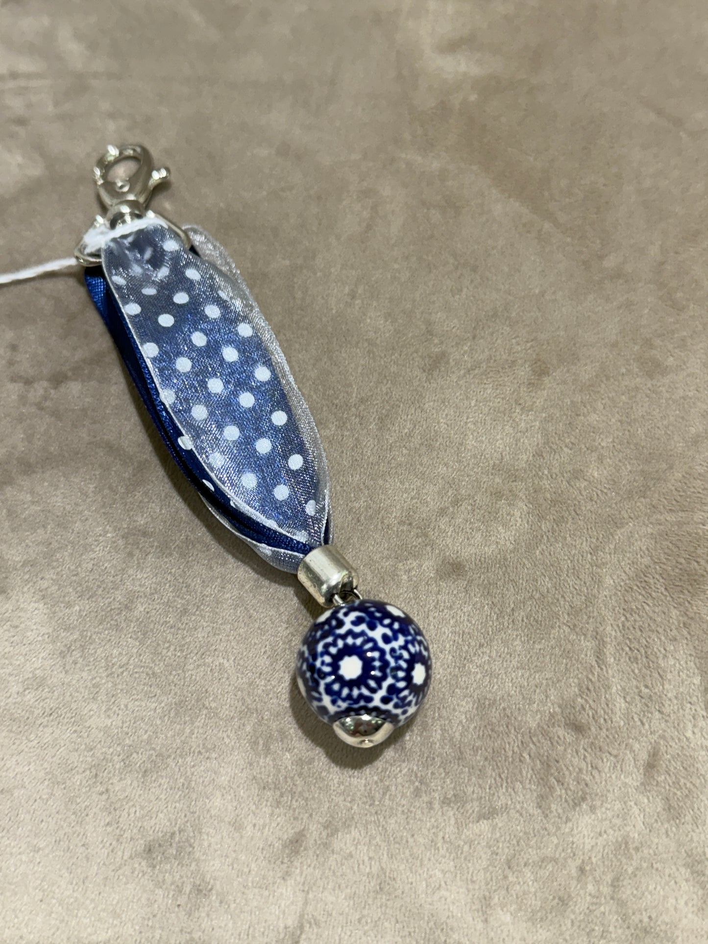 Manufaktura Keychain - Blue Sunflower