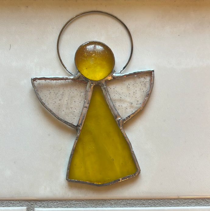 Yellow Glass Angel