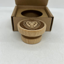 Load image into Gallery viewer, Heart Wooden Stamp