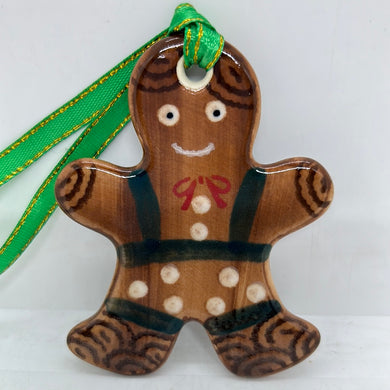 B16 Boy Gingerbread Ornament - Traditional