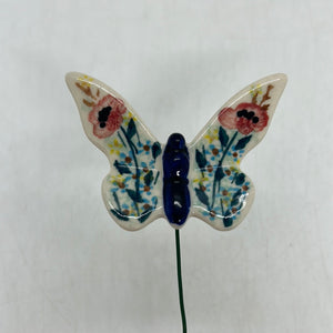Butterfly Figurine on a Metal stick - WK81