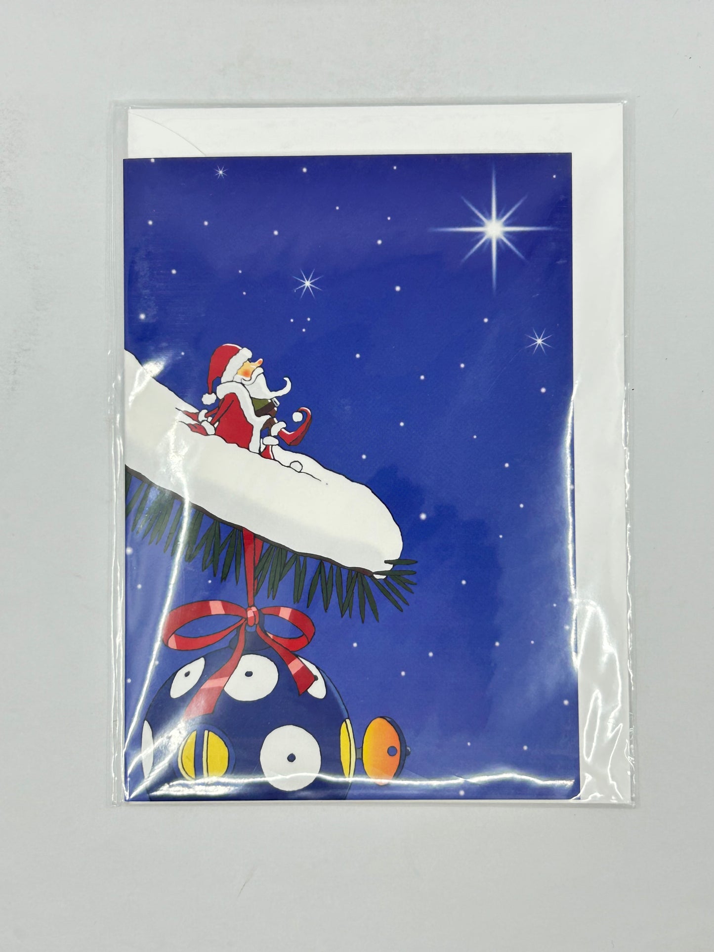 Santa Polish Card with Envelope