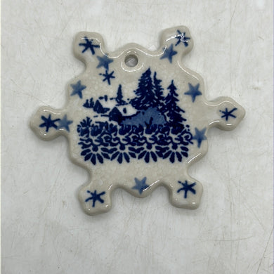 Ornament ~ Snowflake ~ 3 x 3 inch ~ 2329 ~ T3!