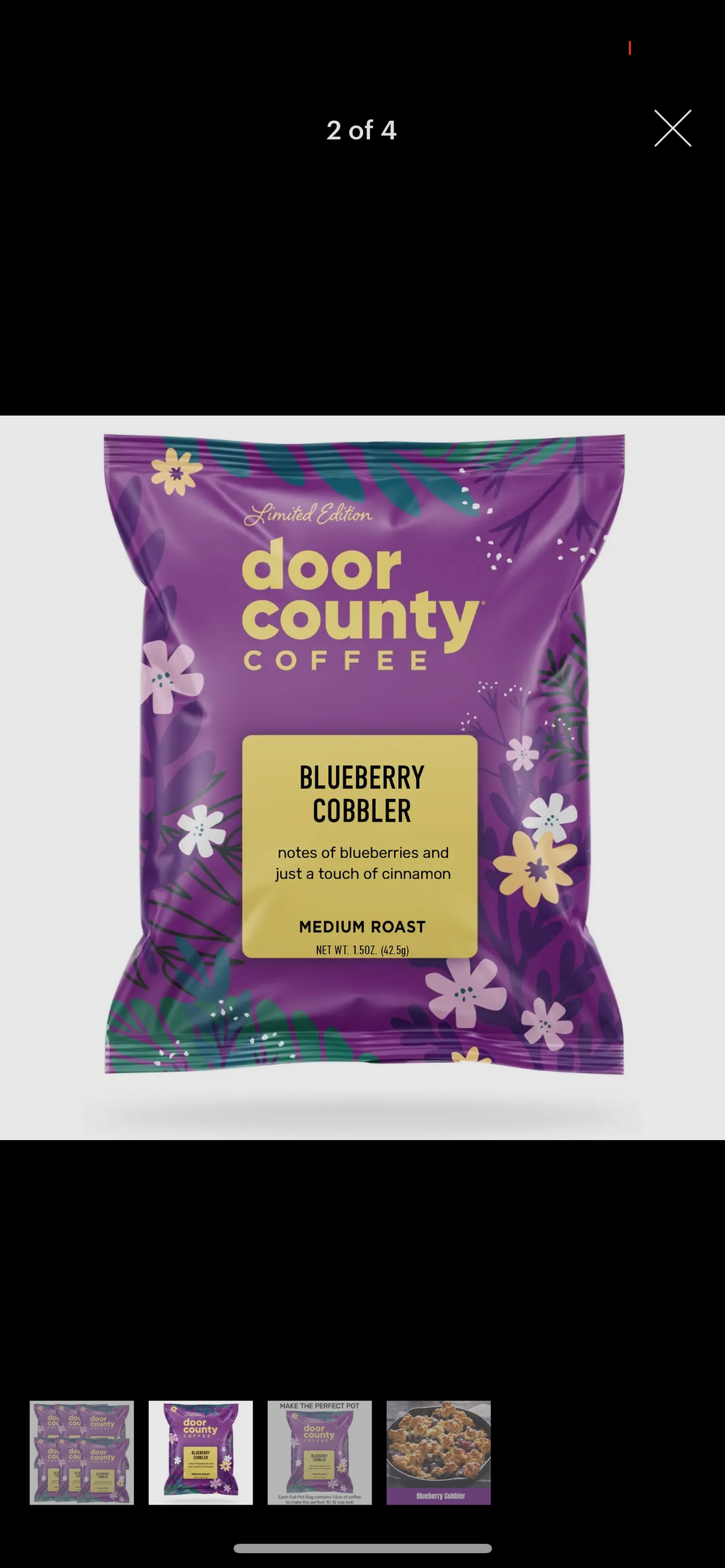 Blueberry Cobbler Coffee