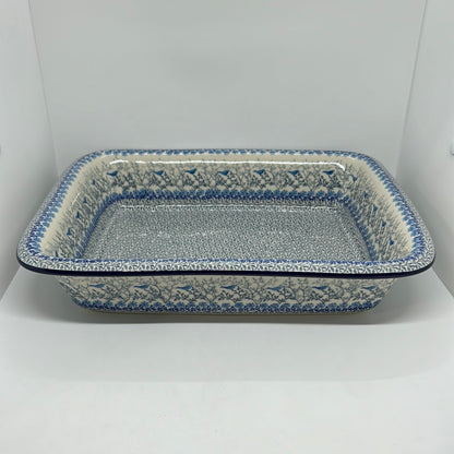 854 ~ Baker ~ Rectangular w/Rim ~ Lasagna ~ 11.25" x 13.75" ~ 2829X ~ T4!