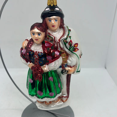 Highlander Couple Polish Ornament