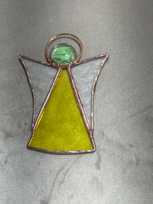 Yellow Glass Angel