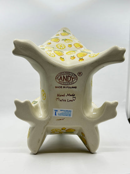 Andy Frog Flower Waterer - Lemon