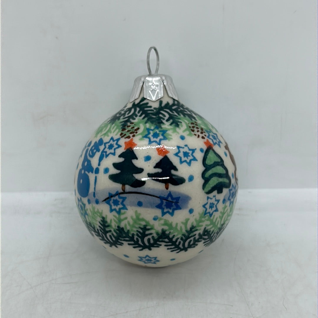2.5" Galia Round Ornament - U-SB1