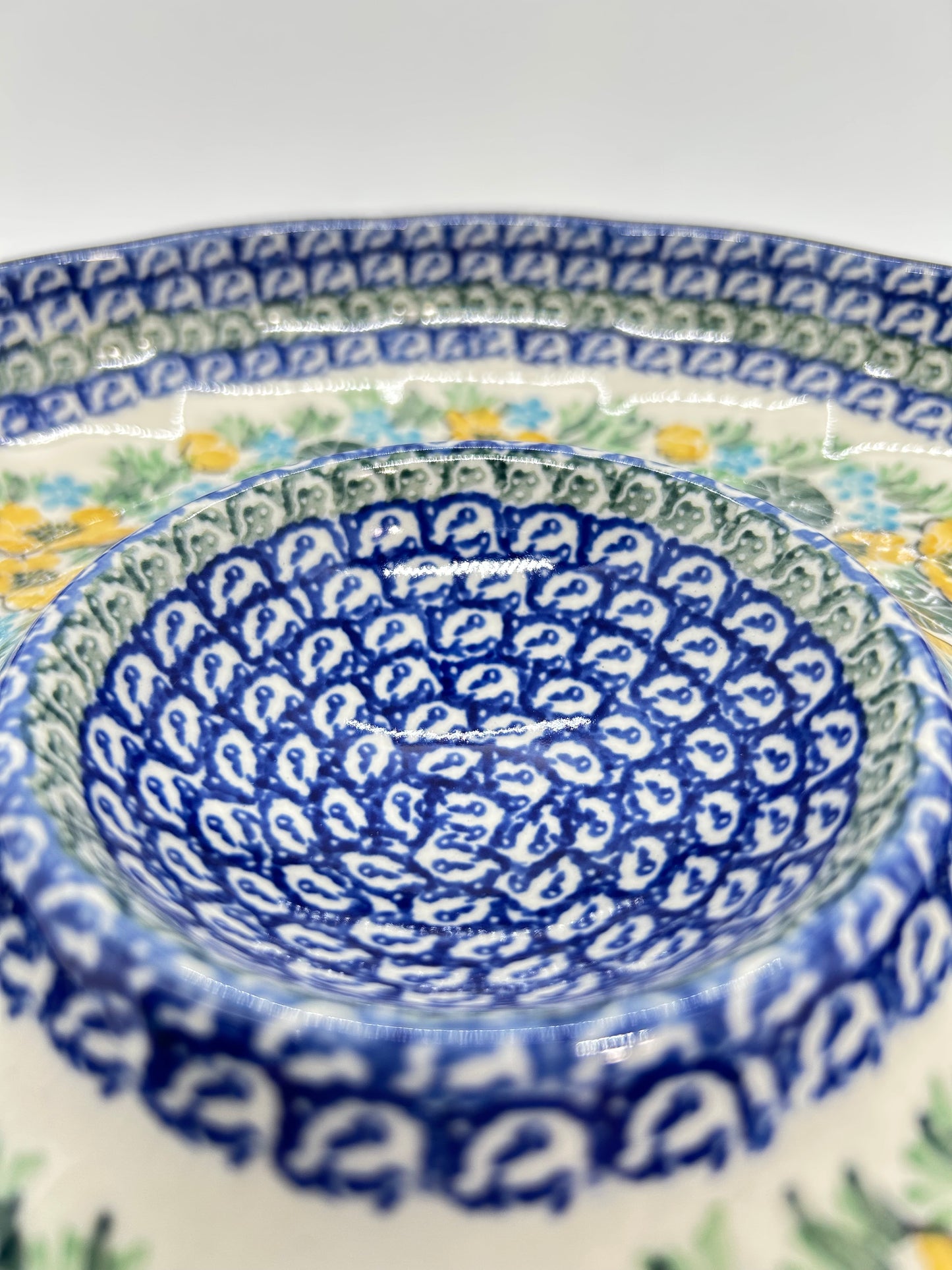 Bowl ~ Chip & Dip ~ 10W x 1.75D ~ U5106 ~ U3!