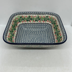 Deep Dish Square Tiered Bowl  ~ 9 inch ~ 1734X - T4!