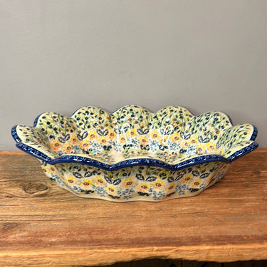 Wavy Edged Platter - WK80