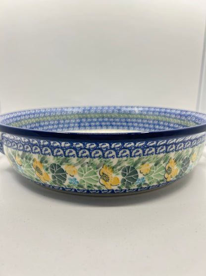 Baker ~ Round w/ Handles ~ 10 inch ~ U5106 ~ U3!