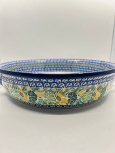 Baker ~ Round w/ Handles ~ 10 inch ~ U5106 ~ U3!