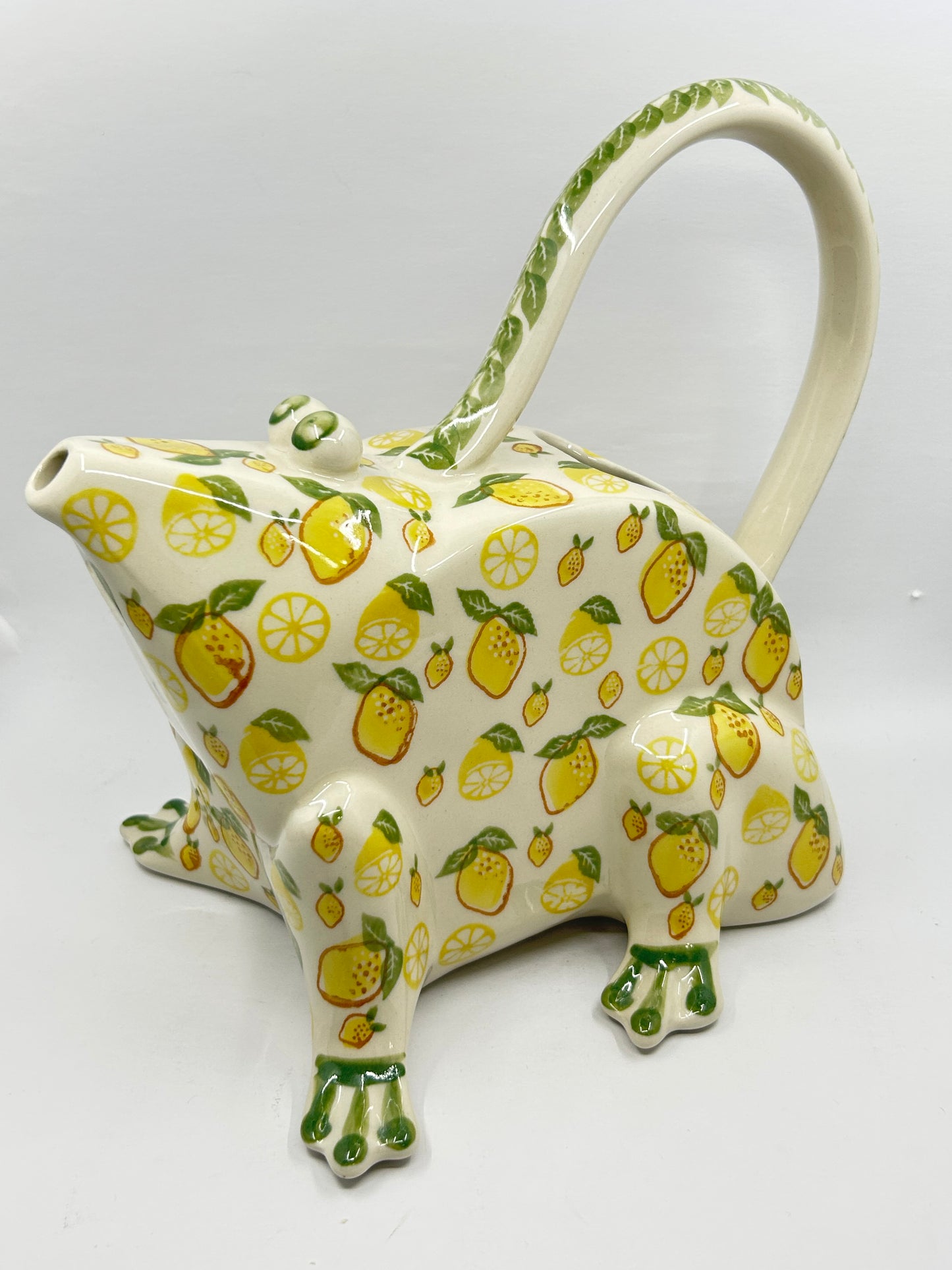 Andy Frog Flower Waterer - Lemon