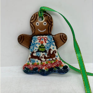 B15 Girl Gingerbread Ornament - A-S3