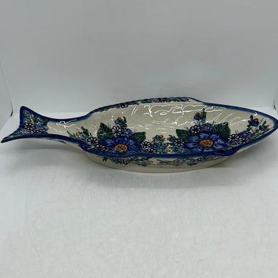 Small Fish Serving Plate - D7