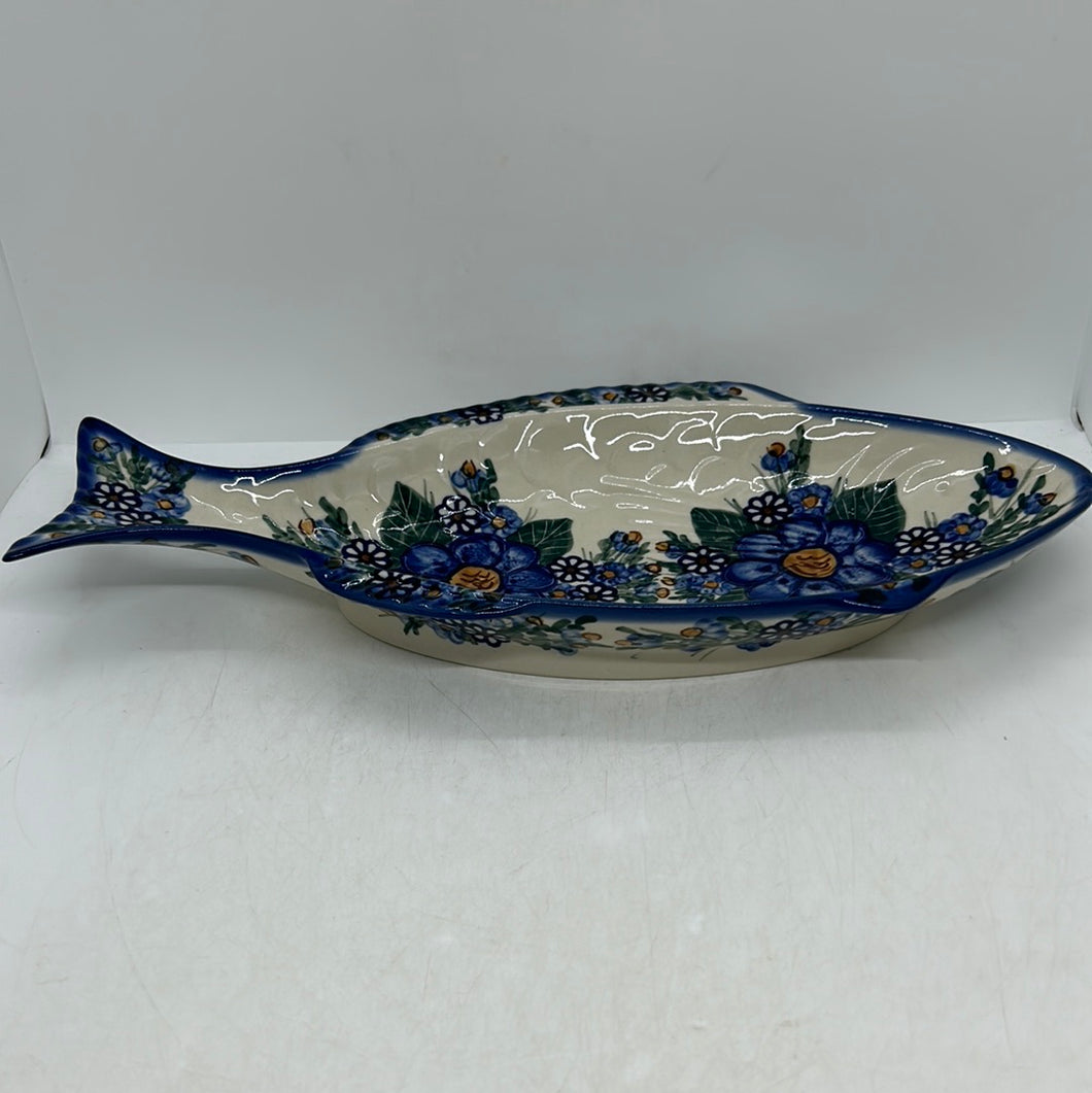 Small Fish Serving Plate - D7