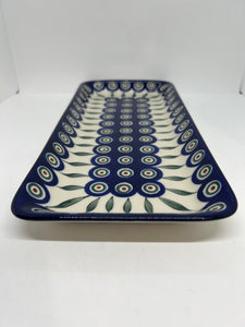 584 ~ Scalloped Tray ~ 6" x 13" ~ 54X - T3!