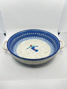 Baker ~ Round w/ Handles ~ 10 inch ~ U5120 ~ U3!