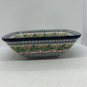 Deep Dish Square Tiered Bowl  ~ 9 inch ~ 1734X - T4!