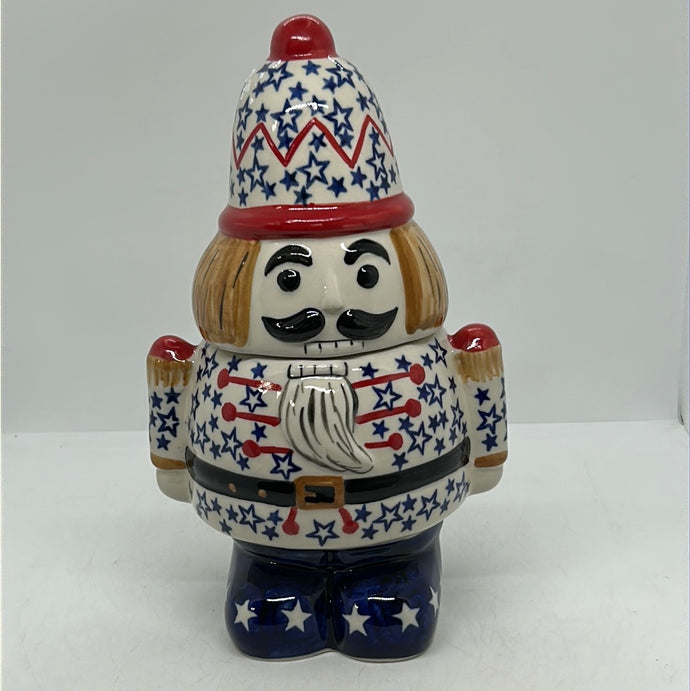 Nutcracker Candy Jar - D47