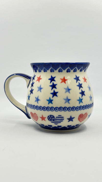 16 oz Bubble Mug ~ Patriotic - Unikat
