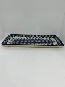 584 ~ Scalloped Tray ~ 6" x 13" ~ 54X - T3!