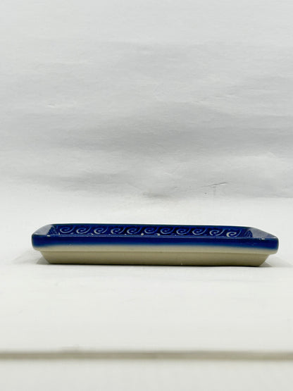 Flat Soap Dish with Rim - D15