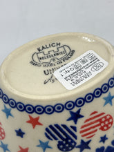 Load image into Gallery viewer, Modern Curved Bowl - Patriotic Love - U