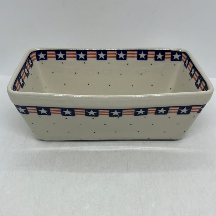 Baker ~ Loaf Pan ~  8”L x 4.5”W x 3”H - 0254 - T1!