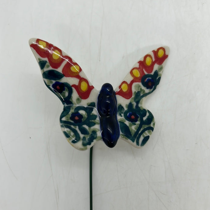 Butterfly Figurine on a Metal stick - JZ36