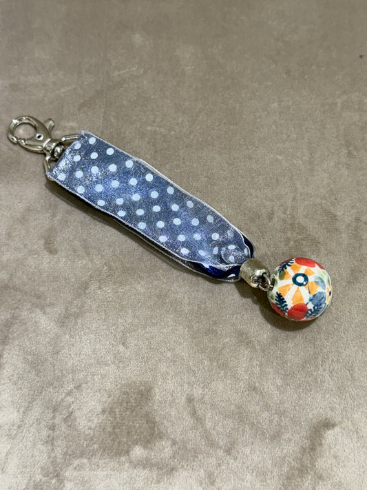 Manufaktura Keychain - Red Flower