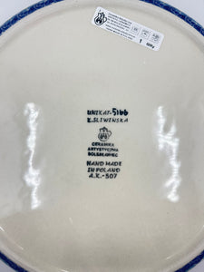 Baker ~ Round w/ Handles ~ 10 inch ~ U5166 ~ U3!