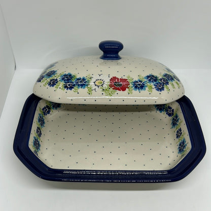 Baker ~ Covered Casserole ~ 8"W x 10.25"L ~ 2510X ~ T3!