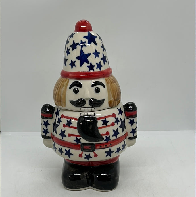 Nutcracker Candy Jar - D45