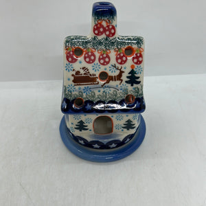 AD10 Decorative House for Votive Candle - A-S1