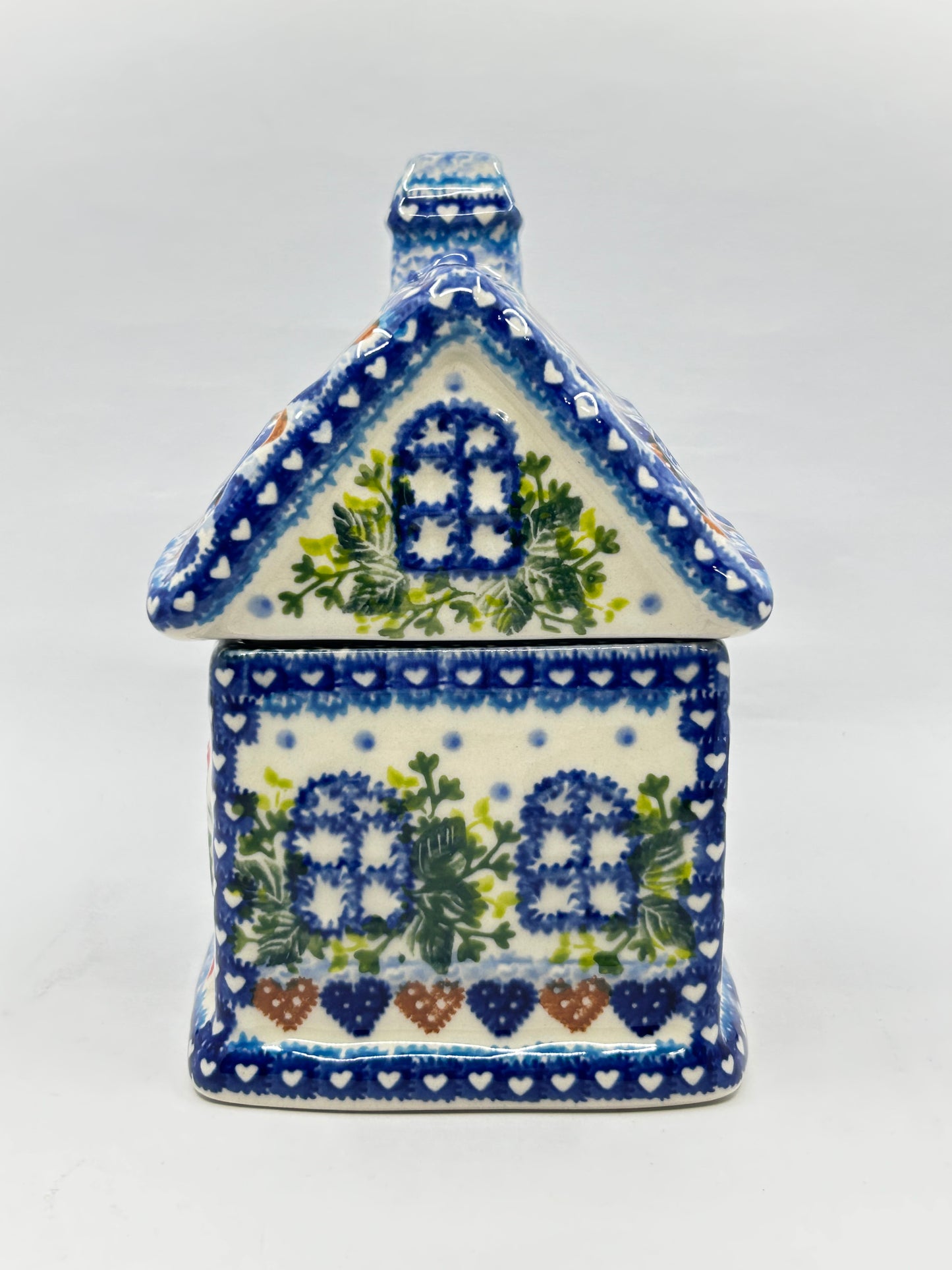 Large House Canister - Heart - U!
