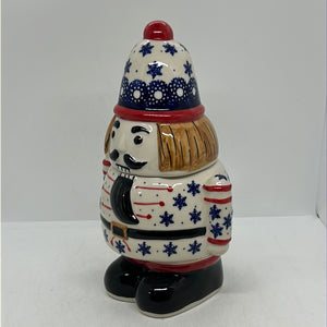 Nutcracker Candy Jar - D33