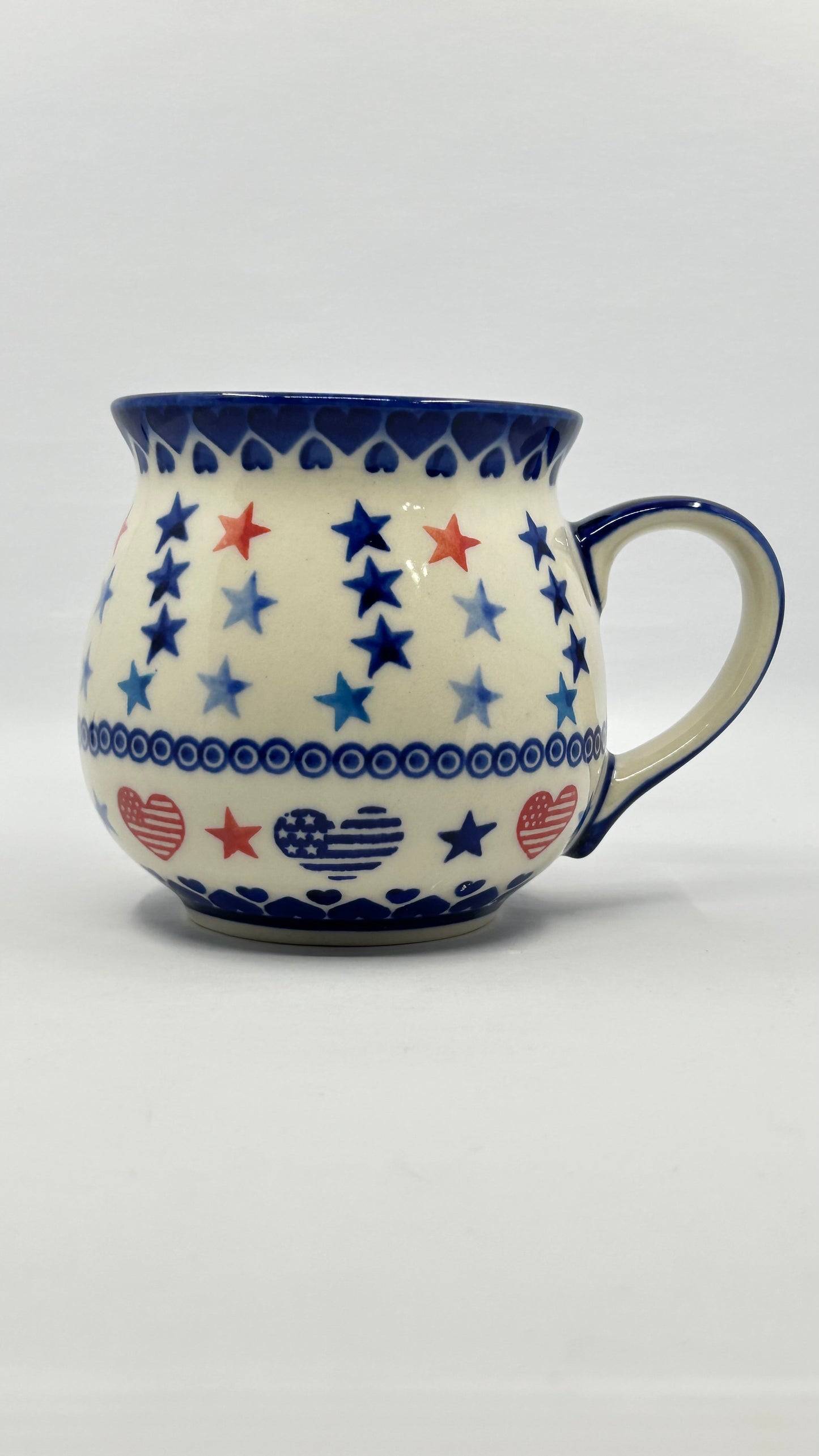 16 oz Bubble Mug ~ Patriotic - Unikat