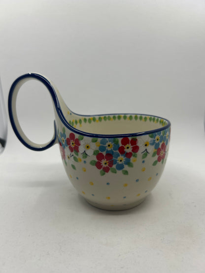 845 ~ Bowl w/ Loop Handle ~ 16 oz ~ 2413X - T4!