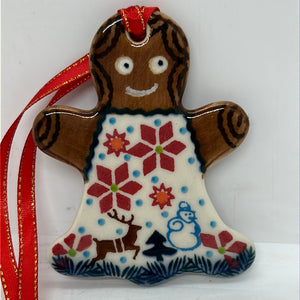 B15 Girl Gingerbread Ornament - U-SG