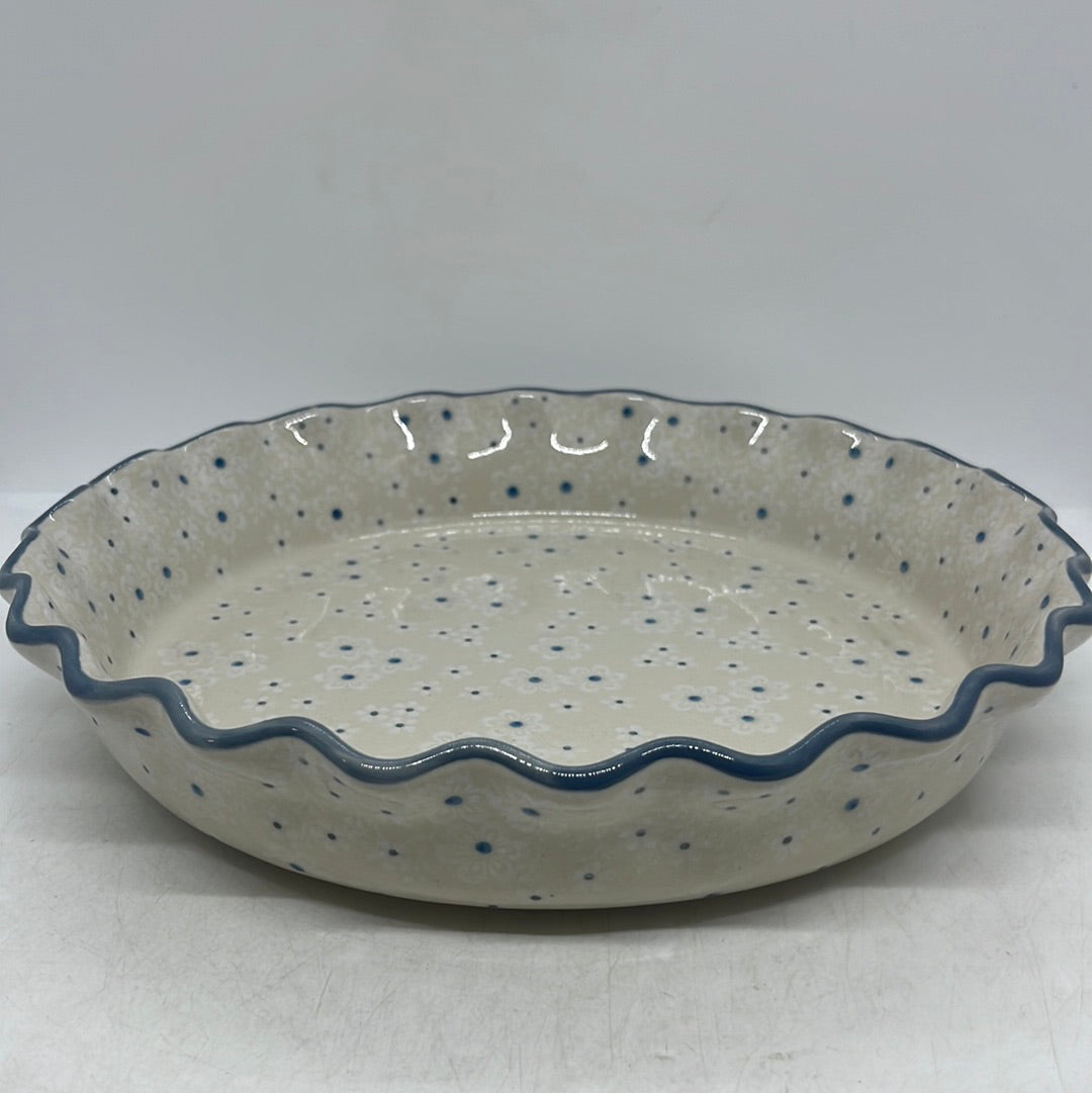 636 ~ Pie Plate ~ Fluted ~ 10" ~ 2330* - T3!