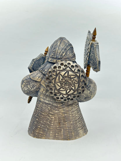 Large Nochale with Shield and Axe