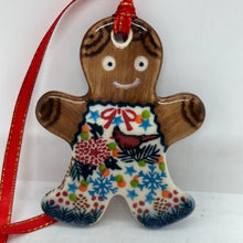 Load image into Gallery viewer, B16 Boy Gingerbread Ornament - A-S2