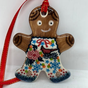 B16 Boy Gingerbread Ornament - A-S2