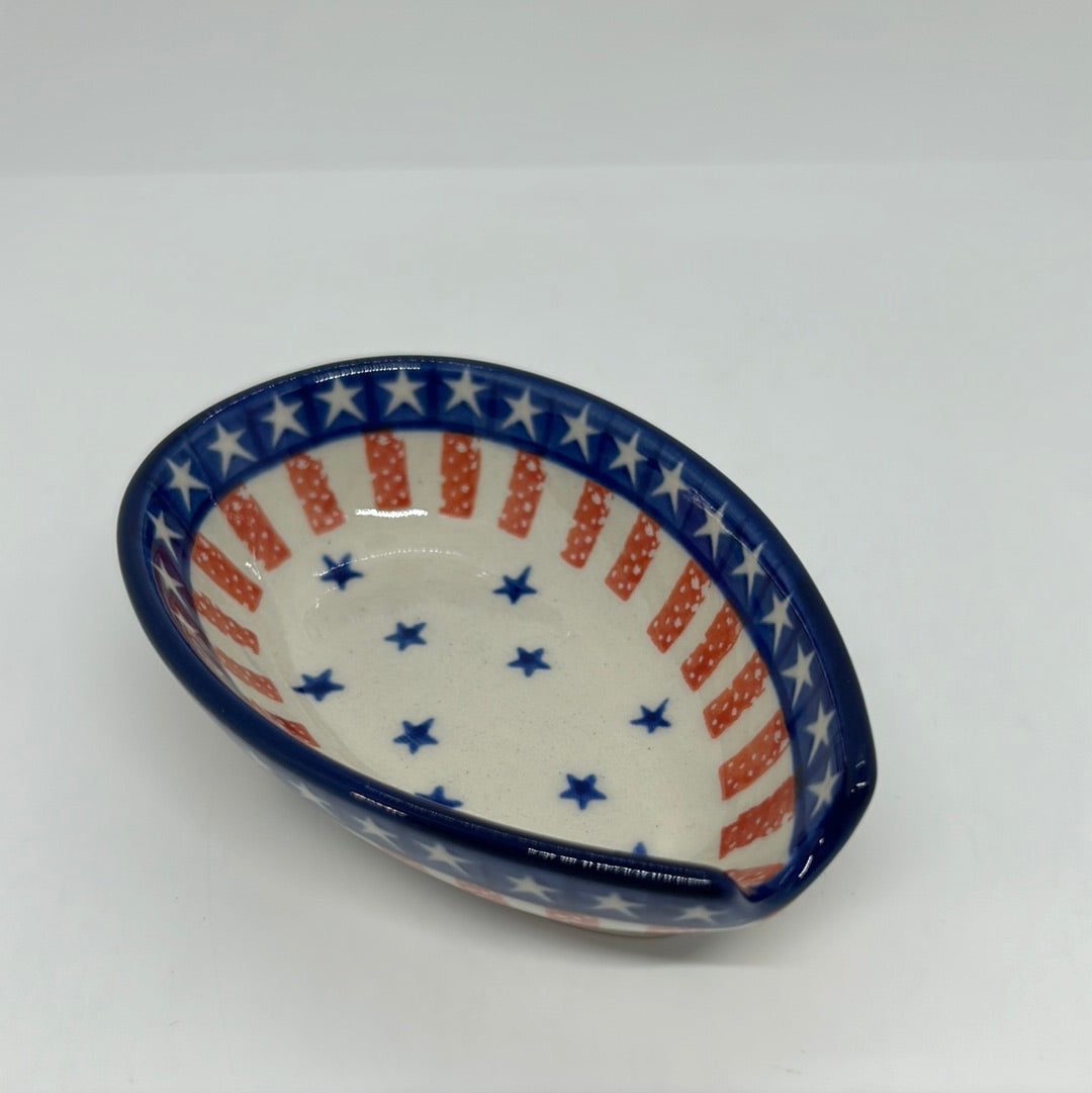 Spoon Rest ~ 3.25W x 5L ~ 0179X ~ T4!