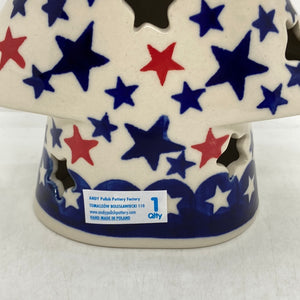A282 Christmas Tree Small with star holes - Stars & Stripes