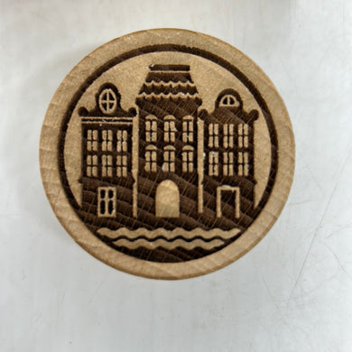 Tenement House 2 Cookie Wooden Stamp